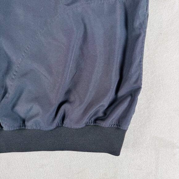 VTG Zero‎ Restriction Jacket Men's Black XL Windbreaker Short Sleeve Super Light - Picture 2 of 12
